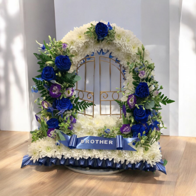 Blue And White Gates Of Heaven Product Image