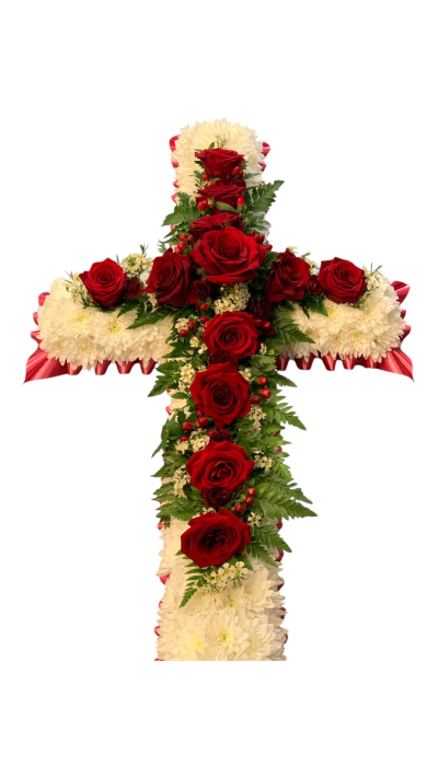 Red Rose Cross Product Image