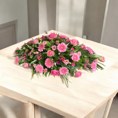 Pink Casket Spray - Pretty Pink Casket Spray
3ft Image Shown
Other Colours Available