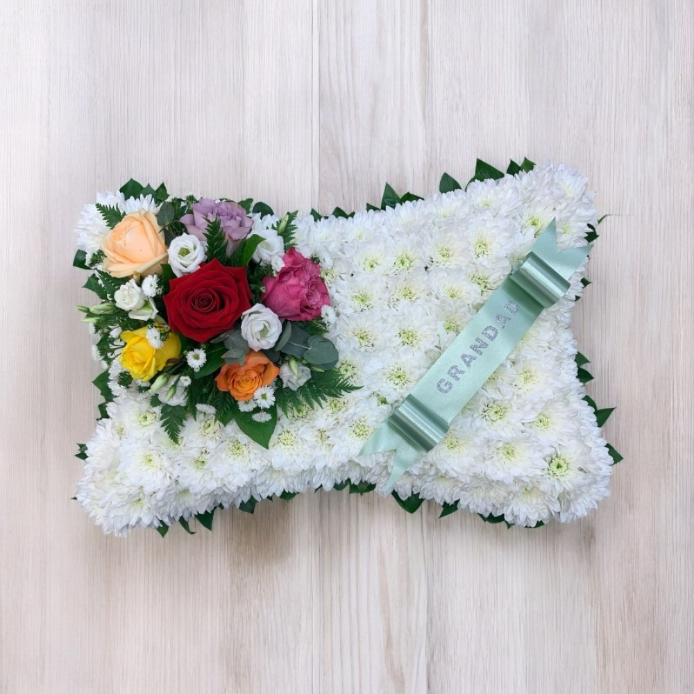 Pillow 21 inch Assorted Colour Rose Spray