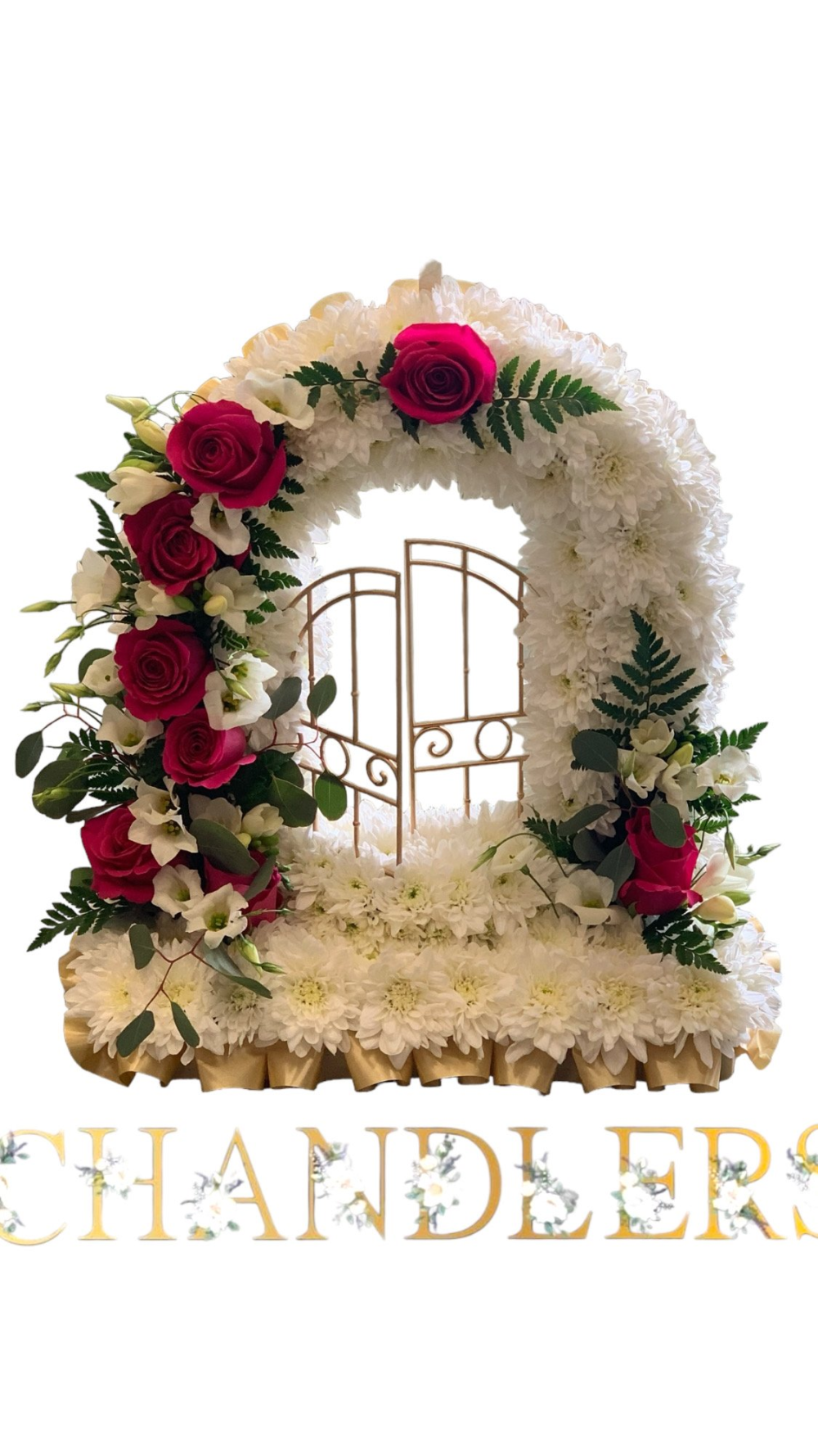 Hot Pink Rose Gates Of Heaven