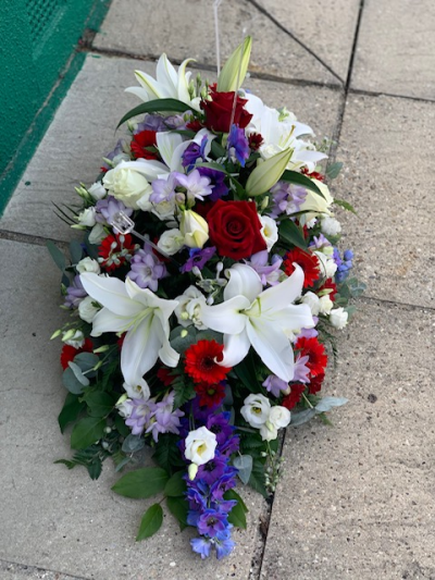Double Ended Oasis - Red White And Purple Double Ended Oasis